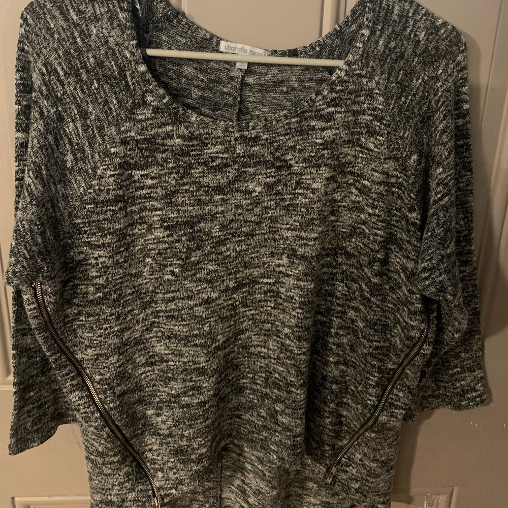 Charlotte Russe zipper top